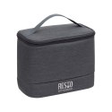 Resto Kitchenware 5503 pojemnik na jedzenie Torba na lunch 6 l Octanu winylu z polietylenu (PEVA), Poliester Szary