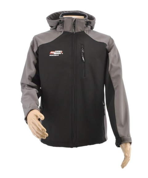 AW KURTKA SOFTSHELL T4/ SZARO-CZARNA/ L AW KURTKA SOFTSHELL T4/ SZARO-CZARNA/ L