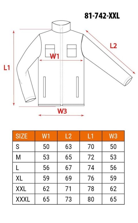 NEO tools 81-742-XXL ubranie robocze Kurtka NEO tools 81-742-XXL ubranie robocze Kurtka