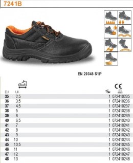 BETA PÓŁBUTY ROB.SKÓRZANE 7241B/45