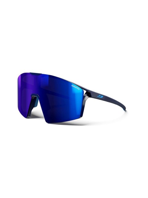 Okulary fotochromowe na rower Julbo Edge - Reactiv 1-3 HC - matt blue/blue Okulary fotochromowe na rower Julbo Edge - Reactiv 1-3 HC - matt blue/blue