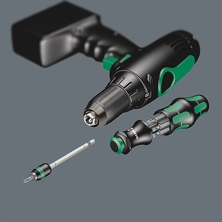 RĘKOJEŚĆ Z UCHWYTEM DO GROTÓW 1/4' Z MAGNESEM + 6 GROTÓW RĘKOJEŚĆ Z UCHWYTEM DO GROTÓW 1/4' Z MAGNESEM + 6 GROTÓW