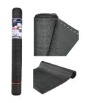 AW Siatka cieniująca 140g 1,2*25m szara UV 80%