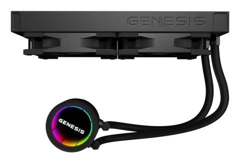 GENESIS NLG-2318 system chłodzenia komputerów Obudowa komputera Zestaw do chłodzenia płynami Czarny GENESIS NLG-2318 system chłodzenia komputerów Obudowa komputera Zestaw do chłodzenia płynami Czarny