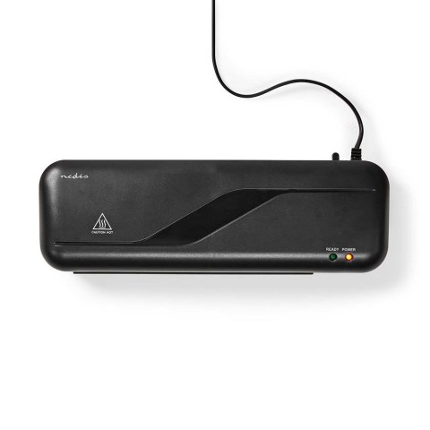 Nedis LAMI112BK4 laminator Laminator na gorąco 230 mm/min Czarny Nedis LAMI112BK4 laminator Laminator na gorąco 230 mm/min Czarny