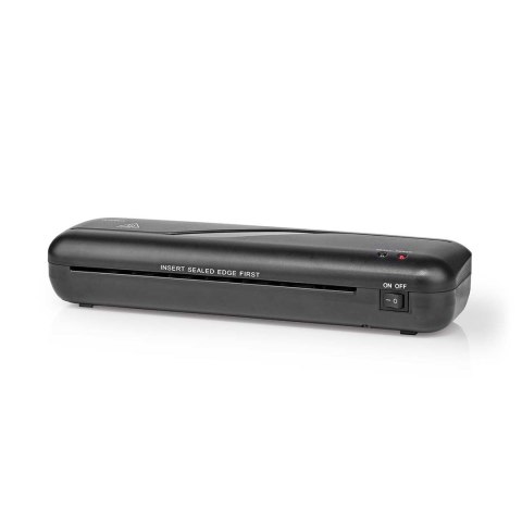 Nedis LAMI112BK4 laminator Laminator na gorąco 230 mm/min Czarny Nedis LAMI112BK4 laminator Laminator na gorąco 230 mm/min Czarny