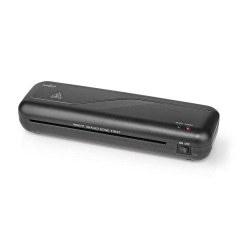 Nedis LAMI112BK4 laminator Laminator na gorąco 230 mm/min Czarny Nedis LAMI112BK4 laminator Laminator na gorąco 230 mm/min Czarny