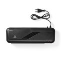 Nedis LAMI112BK4 laminator Laminator na gorąco 230 mm/min Czarny