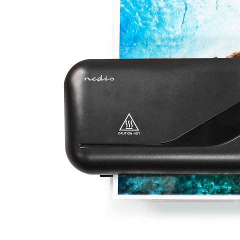 Nedis LAMI112BK4 laminator Laminator na gorąco 230 mm/min Czarny Nedis LAMI112BK4 laminator Laminator na gorąco 230 mm/min Czarny