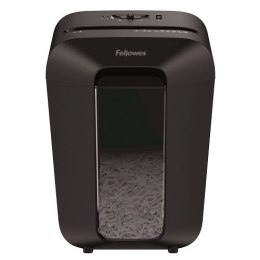 Niszczarka Fellowes LX70, 4407501 kolor czarny, 18 litrów, Niszczy jednorazowo do 11 kartek A4 (70g) na ścinki 4×40 mm (P-4/T-4)