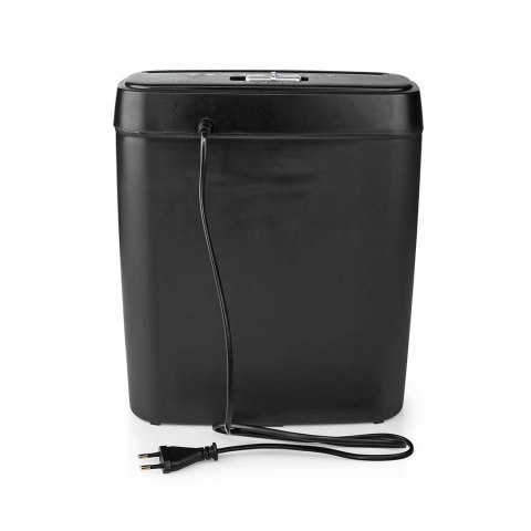 Niszczarka do papieru Nedis 10l DIN P-2 190W Czarna Niszczarka do papieru Nedis 10l DIN P-2 190W Czarna