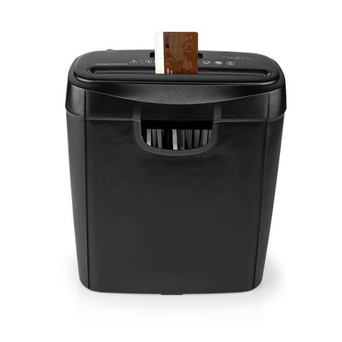 Niszczarka do papieru Nedis 10l DIN P-2 190W Czarna Niszczarka do papieru Nedis 10l DIN P-2 190W Czarna