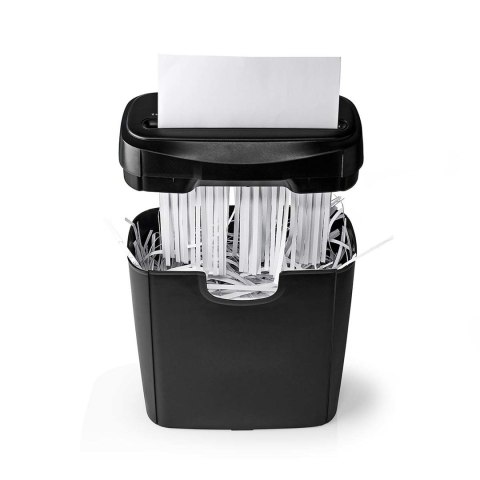 Niszczarka do papieru Nedis 10l DIN P-2 190W Czarna Niszczarka do papieru Nedis 10l DIN P-2 190W Czarna