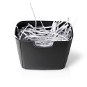 Niszczarka do papieru Nedis 10l DIN P-2 190W Czarna