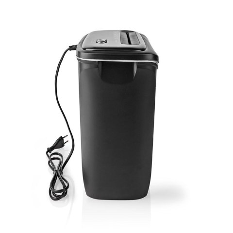 Niszczarka do papieru Nedis 12l DIN P-4 190W Czarna Niszczarka do papieru Nedis 12l DIN P-4 190W Czarna