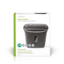 Niszczarka do papieru Nedis 12l DIN P-4 190W Czarna