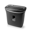Niszczarka do papieru Nedis 12l DIN P-4 190W Czarna