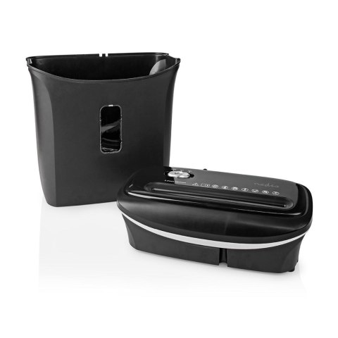 Niszczarka do papieru Nedis 12l DIN P-4 190W Czarna Niszczarka do papieru Nedis 12l DIN P-4 190W Czarna