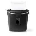 Niszczarka do papieru Nedis 12l DIN P-4 190W Czarna