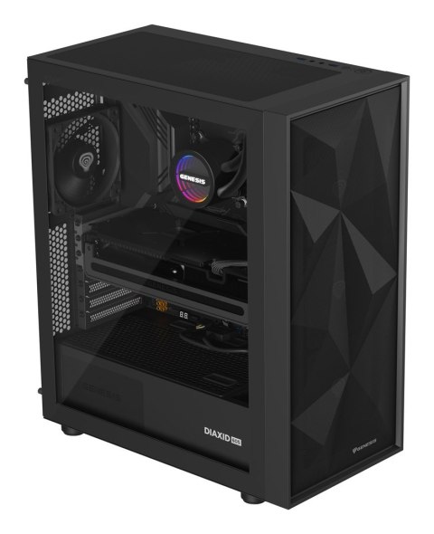 Obudowa komputera GENESIS NLG-2320 system chłodzenia Czarny Obudowa komputera GENESIS NLG-2320 system chłodzenia Czarny
