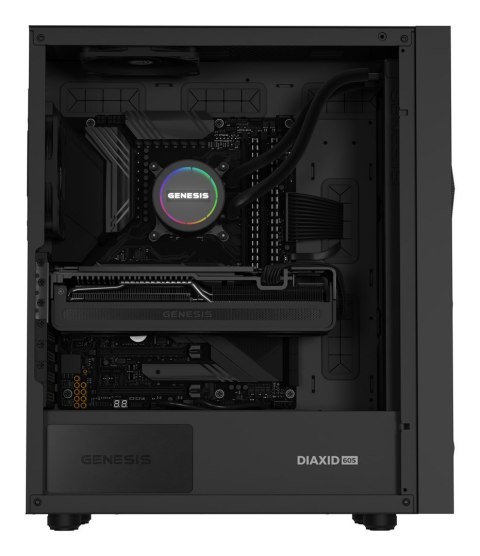Obudowa komputera GENESIS NLG-2320 system chłodzenia Czarny Obudowa komputera GENESIS NLG-2320 system chłodzenia Czarny