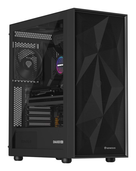 Obudowa komputera GENESIS NLG-2320 system chłodzenia Czarny Obudowa komputera GENESIS NLG-2320 system chłodzenia Czarny