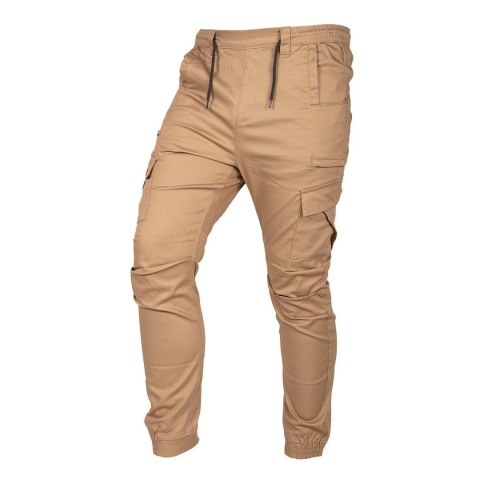Spodnie robocze OUTDOOR, typu jogger, beżowe, rozmiar L Spodnie robocze OUTDOOR, typu jogger, beżowe, rozmiar L
