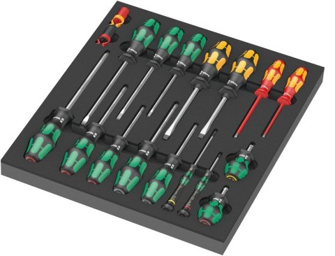 Wkładka piankowa z wkrętakami, set 1, 18cz. Wkładka piankowa z wkrętakami, set 1, 18cz.
