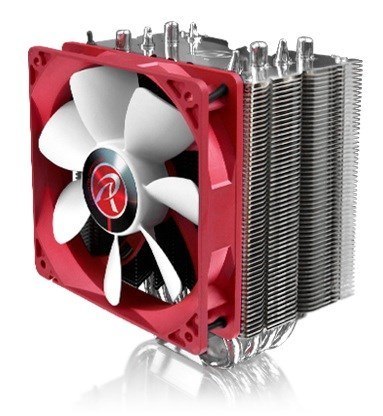 RAIJINTEK Themis Evo Procesor Chłodnica/wentylator 12 cm Metaliczny, Czerwony, Biały RAIJINTEK Themis Evo Procesor Chłodnica/wentylator 12 cm Metaliczny, Czerwony, Biały