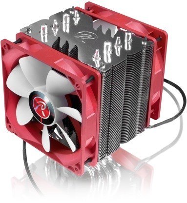 RAIJINTEK Themis Evo Procesor Chłodnica/wentylator 12 cm Metaliczny, Czerwony, Biały RAIJINTEK Themis Evo Procesor Chłodnica/wentylator 12 cm Metaliczny, Czerwony, Biały