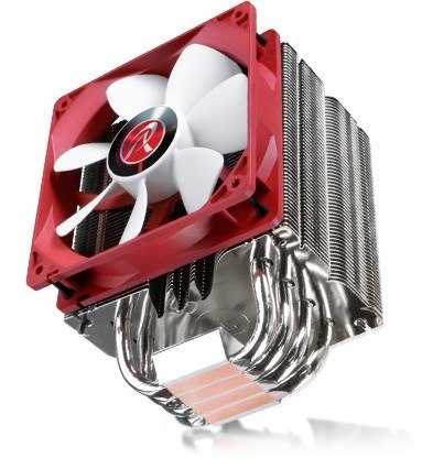 RAIJINTEK Themis Evo Procesor Chłodnica/wentylator 12 cm Metaliczny, Czerwony, Biały RAIJINTEK Themis Evo Procesor Chłodnica/wentylator 12 cm Metaliczny, Czerwony, Biały