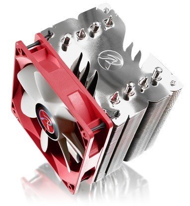 RAIJINTEK Themis Evo Procesor Chłodnica/wentylator 12 cm Metaliczny, Czerwony, Biały RAIJINTEK Themis Evo Procesor Chłodnica/wentylator 12 cm Metaliczny, Czerwony, Biały