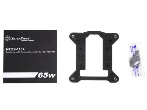 Silverstone SST-NT07-115X system chłodzenia komputerów Chipset Chlodnica/wentylator 8 cm Czarny, Metaliczny Silverstone SST-NT07-115X system chłodzenia komputerów Chipset Chlodnica/wentylator 8 cm Czarny, Metaliczny