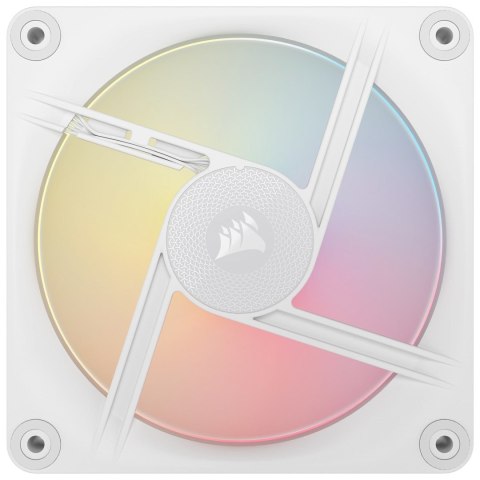 Corsair iCUE LINK LX120-R RGB Wentylator 12cm Biały 3szt. Corsair iCUE LINK LX120-R RGB Wentylator 12cm Biały 3szt.