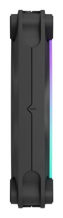 Fractal Design Momentum 12 RGB Obudowa komputera Wentylator 12 cm Czarny 1 szt.