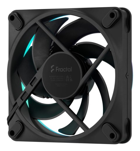 Fractal Design Momentum 12 RGB Obudowa komputera Wentylator 12 cm Czarny 1 szt. Fractal Design Momentum 12 RGB Obudowa komputera Wentylator 12 cm Czarny 1 szt.