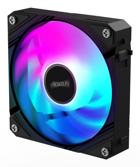 GIGABYTE AORUS EZ CHAIN FAN 120 Płyta główna Wentylator 12 cm Czarny 1 szt.