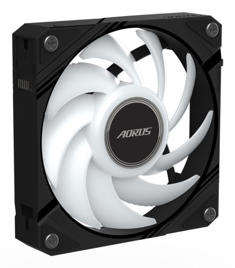 GIGABYTE AORUS EZ CHAIN FAN 120 Płyta główna Wentylator 12 cm Czarny 1 szt.