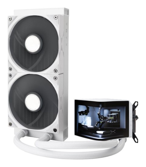 Kompletne chłodzenie wodne TRYX PANORAMA - 240 mm biały - AMD Socket AM4 (Ryzen) - AMD Socket AM5 (Ryzen Zen4) Kompletne chłodzenie wodne TRYX PANORAMA - 240 mm biały - AMD Socket AM4 (Ryzen) - AMD Socket AM5 (Ryzen Zen4)