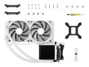 Kompletne chłodzenie wodne TRYX PANORAMA - 240 mm biały - AMD Socket AM4 (Ryzen) - AMD Socket AM5 (Ryzen Zen4)