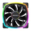 Montech RX140 PWM Obudowa komputera Wentylator 14 cm Czarny 1 szt.