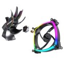 Montech RX140 PWM Obudowa komputera Wentylator 14 cm Czarny 1 szt.