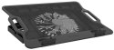 NATEC DIPPER 2 podkładka chłodząca do laptopa 43,9 cm (17.3") 650 RPM Czarny