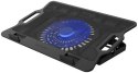 NATEC DIPPER 2 podkładka chłodząca do laptopa 43,9 cm (17.3") 650 RPM Czarny