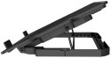 NATEC DIPPER 2 podkładka chłodząca do laptopa 43,9 cm (17.3") 650 RPM Czarny