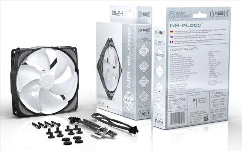Noiseblocker B12-PS-BL Obudowa komputera Wentylator 12 cm Czarny Noiseblocker B12-PS-BL Obudowa komputera Wentylator 12 cm Czarny
