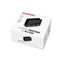 Axagon CLR-M2XL system chłodzenia komputerów M.2 NVMe SSD, Dysk SSD Radiator Czarny 1 szt.