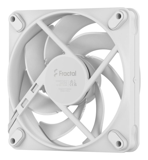 Fractal Design Momentum 12 Obudowa komputera Wentylator 12 cm Biały 1 szt. Fractal Design Momentum 12 Obudowa komputera Wentylator 12 cm Biały 1 szt.