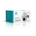Kamera zewnętrzna Nedis Smartlife Wifi, IP65 czujnik ruchu, night vision, biały