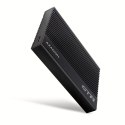 Axagon EE25-GTR USB-C 3.2 Gen 2 - SATA 6G 2.5\" externes Festplattengehäuse geriffelt Obudowa HDD/SSD Czarny 2.5"